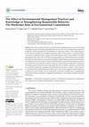 Research paper thumbnail of The Effect of Environmental Management Practices and Knowledge in Strengthening Responsible Behavior: The Moderator Role of Environmental Commitment