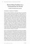 Research paper thumbnail of 78 Reinscribing Tradition in a