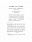 Research paper thumbnail of Kleene, Rabin, and Scott Are Available