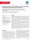 Research paper thumbnail of Intraoperative detection of aberrant biliary anatomy via intraoperative cholangiography during laparoscopic cholecystectomy