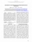 Research paper thumbnail of Development of a pilot service for the electronic infrastructure of METROFOOD-RI