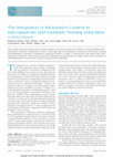 Research paper thumbnail of The Integration of Informatics Content in Baccalaureate and Graduate Nursing Education