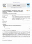 Research paper thumbnail of On the regularity of the solutions to the Navier–Stokes equations via the gradient of one velocity component