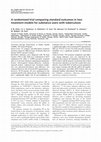 Research paper thumbnail of A randomized trial comparing standard outcomes in two treatment models for substance users with tuberculosis