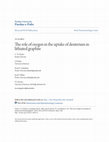 Research paper thumbnail of The role of oxygen in the uptake of deuterium in lithiated graphite