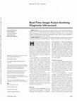 Research paper thumbnail of Real-Time Image Fusion Involving Diagnostic Ultrasound