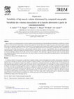 Research paper thumbnail of Variability of hip muscle volume determined by computed tomography