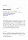 Research paper thumbnail of Pioneering easy-to-use forestry data with Forest Explorer