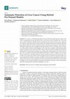 Research paper thumbnail of Automatic Detection of Liver Cancer Using Hybrid Pre-Trained Models