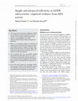 Research paper thumbnail of Simple and advanced reflexivity in GDPR enforcement: empirical evidence from DPA activity