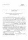 Research paper thumbnail of Effects of moisture content and number of loadings on force relaxation behaviour of chickpea kernels