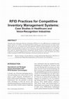 Research paper thumbnail of RFID Practices for Competitive Inventory Management Systems