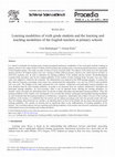 Research paper thumbnail of Learning Modalities of Sixth Grade Students and the Learning and Teaching Modalities of the English Teachers at Primary Schools