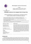 Research paper thumbnail of Challenges and Barriers of the Integrated Public Purchase Policy