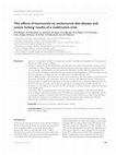 Research paper thumbnail of The effects of ivermectin on onchocercal skin disease and severe itching: results of a multicentre trial