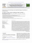 Research paper thumbnail of Concurrence of dermatological and ophthalmological morbidity in onchocerciasis