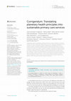 Research paper thumbnail of Corrigendum: Translating planetary health principles into sustainable primary care services