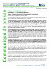 Research paper thumbnail of Chercheur-e-s sous haute tension. Vitalité, compétitivité, précarité et (in)compatibilité travail/famille