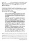 Research paper thumbnail of Development and clinical validation of antioxidants based dried blood spots assay -Status as early biochemical marker for rare genetic disorders in Neonates