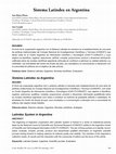 Research paper thumbnail of El Sistema Latindex en Argentina