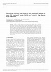 Research paper thumbnail of Geological mapping and stand-up time estimation based on core drill evaluation using RMR89 on Tunnel 3 Sigli Banda Aceh Toll Road