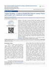 Research paper thumbnail of Vaginal Douching: A Neglected Health Risk Behavior among Women and Sexually Active Adolescent Girls in Tanzania?