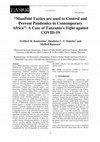 Research paper thumbnail of Manifold Tactics are used to Control and Prevent Pandemics in Contemporary Africa”: A Case of Tanzania’s Fight against COVID-19