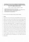 Research paper thumbnail of Evaluation of a new system combining wood-burning stove, flue gas heat exchanger and mechanical ventilation with heat recovery in highly-insulated houses