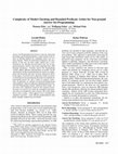 Research paper thumbnail of Complexity of model checking and bounded predicate arities for non-ground answer set programming