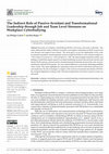 Research paper thumbnail of The Indirect Role of Passive-Avoidant and Transformational Leadership through Job and Team Level Stressors on Workplace Cyberbullying