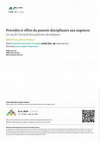 Research paper thumbnail of Procédés et effets du pouvoir disciplinaire aux urgences