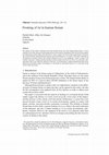 Research paper thumbnail of Fronting of /u/ in Iranian Sistani