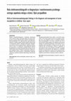 Research paper thumbnail of Rola elektroencefalografii w diagnostyce i monitorowaniu przebiegu ostrego zapalenia mózgu u dzieci. Opis przypadków