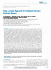 Research paper thumbnail of Deep Learning Approach for Intelligent Intrusion Detection System