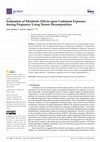 Research paper thumbnail of Estimation of Metabolic Effects upon Cadmium Exposure during Pregnancy Using Tensor Decomposition