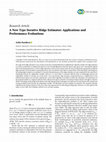 Research paper thumbnail of A New Type Iterative Ridge Estimator: Applications and Performance Evaluations