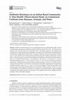 Research paper thumbnail of Antibiotic Resistance in an Indian Rural Community: A ‘One-Health’ Observational Study on Commensal Coliform from Humans, Animals, and Water