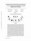 Research paper thumbnail of SCALE: Scaling up the Complexity for Advanced Language Model Evaluation