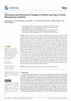 Research paper thumbnail of Structural and Functional Changes of Hands and Legs in Early Rheumatoid Arthritis