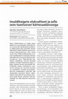 Research paper thumbnail of Insuldihaigete elukvaliteet ja selle seos taastusravi kättesaadavusega