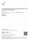 Research paper thumbnail of Les fondamentalismes laïc et musulman interprétés avec le concept de théorie mimétique