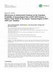 Research paper thumbnail of Effectiveness of Antiretroviral Treatment on the Transition Probability of Immunological State of HIV/AIDS Patients: A Markov Chain Model on the Iranian “National Registry of HIV/AIDS Care” Database