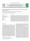 Research paper thumbnail of Electrochemical investigations of mometasone furoate, a topical corticosteroid, in micellar medium