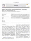 Research paper thumbnail of Substrate effect on texture properties of nanocrystalline TiO2 thin films