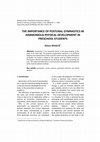 Research paper thumbnail of The Importance of Postural Gymnastics in Harmonious Physical Development in Preschool Students