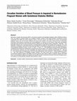 Research paper thumbnail of Circadian Variation of Blood Pressure Is Impaired in Normotensive Pregnant Women with Gestational Diabetes Mellitus