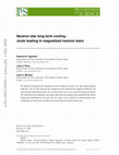 Research paper thumbnail of Neutron star long term cooling - Joule heating in magnetized neutron stars