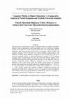 Research paper thumbnail of Computer Phobia in Higher Education: A Comparative Analysis of United Kingdom and Turkish University Students