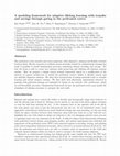 Research paper thumbnail of A modeling framework for adaptive lifelong learning with transfer and savings through gating in the prefrontal cortex