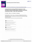 Research paper thumbnail of Compositional zoning of fluid inclusions in the Archaean Junction gold deposit, Western Australia: A process of fluid ‐ wall‐rock interaction?